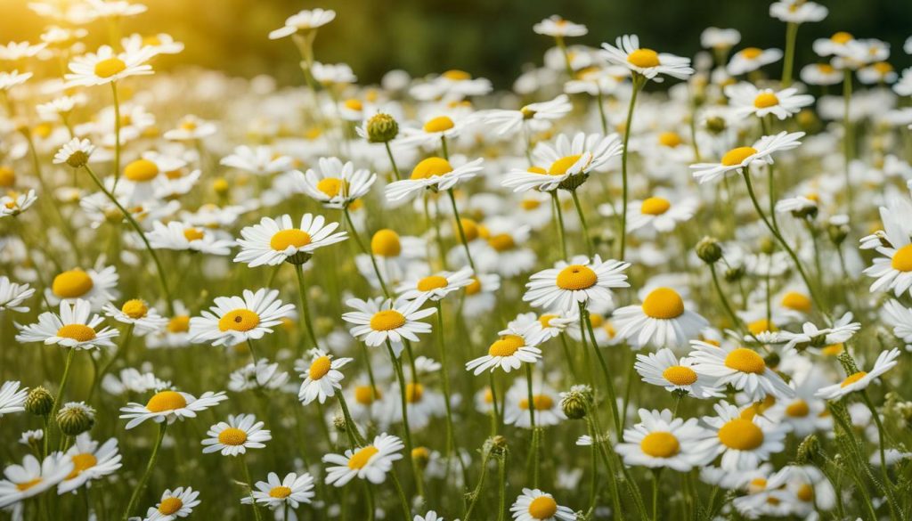 Chamomile flowers