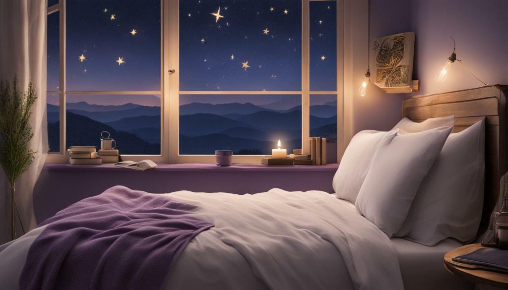 Lavender oil for sleep