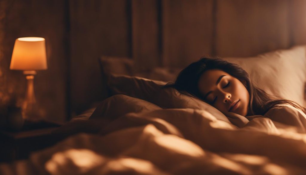 insomnia relief meditation image